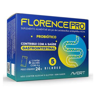 Imagem de Suplemento Alimentar Florence Pro com 6 Sachês