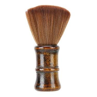 Imagem de CUOFYUNL Pescoço Rosto Espanador Escova Macia Salão Estilista Barbeiro Cabeleireiro Escova de Varredura de Cabelo Quebrado