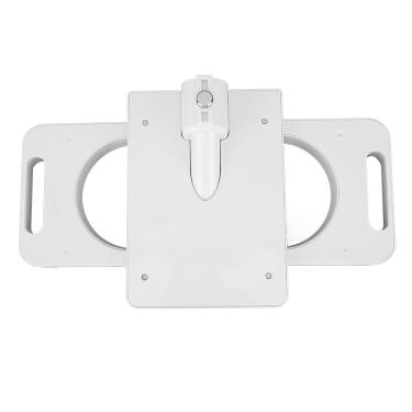 Imagem de Dpofirs Imprensa de Hambúrguer Patty Maker Suave Antiaderente Abs Fabricante de Imprensa de Hambúrguer para Casa Restaurante Moedor de Carne 13.8x7.9x3.9in