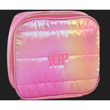 Imagem de Estojo box orgnizador 100 pens rosa lilás menina metalizado cor:lilás 