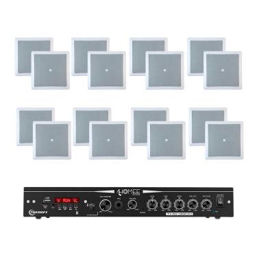 Imagem de Kit Amplificador THS 3600 Taramps + 16 Arandelas 6co1q