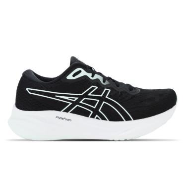 Imagem de Tênis ASICS GEL-Pulse 15 Se - Feminino - Preto com Branco-Feminino