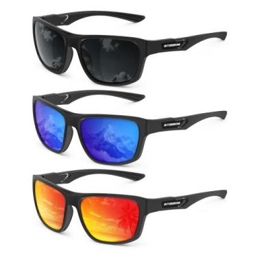 Imagem de Gafas de Sol Polarizadas Deportivas Clásicas KALIYADI UV400 para Hombr