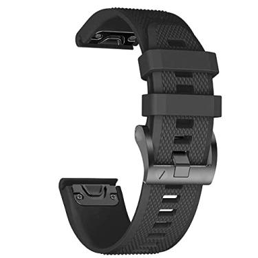 Imagem de MURVE 22 pulseiras de silicone para relógio inteligente Garmin Fenix 7 7X 6 6X Pro 5X 5 Plus Tactix 7/D2 935 (K, Fenix 7X 3HR) de 26 mm