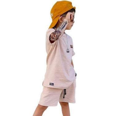 Imagem de Conjunto Masculino Infantil Menino Juvenil Verão Casual - Ewg Moda Inf