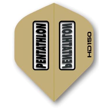 Imagem de US Darts Pentathlon Gold HD150 Padrão Dart Flights - 3 conjuntos (9 voos) - 150 mícrons