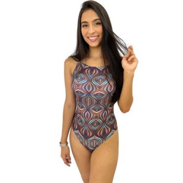 Imagem de Maiô/Body Fio Dental Duplo Cavado Nas Costas C/Bojo Removíve - Hype Mo