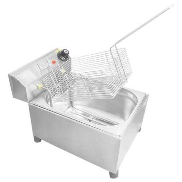 Imagem de Fritadeira Eletrica Industrial 7 L Aço Inox MASTER, 110V