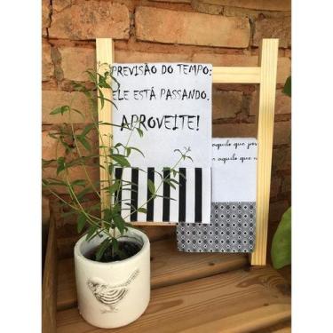 Imagem de Suporte p/ pano de prato escadinha decorativa 30cm x 35cm - LU JPDECOR