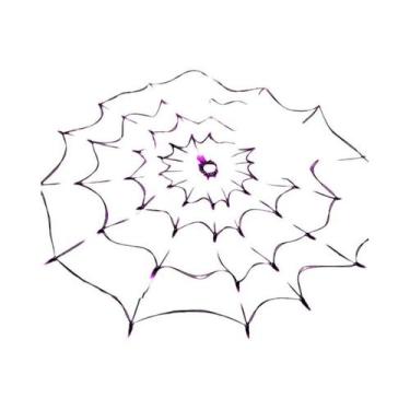 Imagem de Luz De Cordão LED Em Forma De Teia De Aranha Para Decoração De Festa D