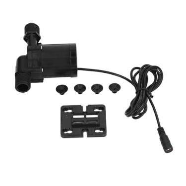 Imagem de QANYEGN Bomba de água submersível sem escova, bomba de reforço, bomba de aquário portátil de elevação de 12m para aquário de lagoa de piscina de fonte de tanque de peixes