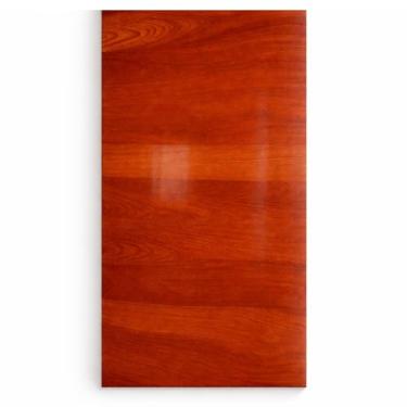 Imagem de Placas Adesivas Mármore 3D Autocolantes Kit com 50 Unidades Revestimento Decorativo Lavável para Parede, Quarto, Sala e Banheiro 30cm x 60 cm (Madeira Escura, 30cm x 60cm)