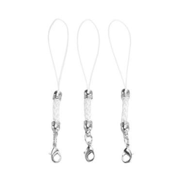 Imagem de Corda Para Chaveiro DIY Com Fecho Lagosta, Argolas De Ligação, Cordão 