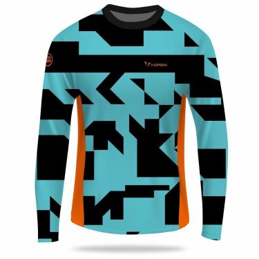 Imagem de Camisa Uv Proteção Solar Masculina Aquatic VPS502-Unissex