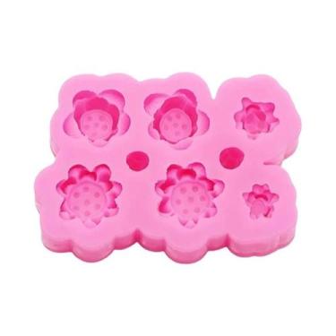 Imagem de Molde De Silicone Sapo Flor De Lótus Para Joias De Resina DIY E Acessó