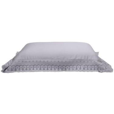 Imagem de Fronha Buettner Cristal Renascença 300 Fios - 100% Algodão - 50 x 70cm