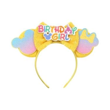 Imagem de Tiara De Balão Mickey E Minnie Para Crianças, Decoração Fofa Para Fest