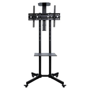 Imagem de Suporte Pedestal Para Tv 32 A 70 Com Rodízios Rack-100 Aquário