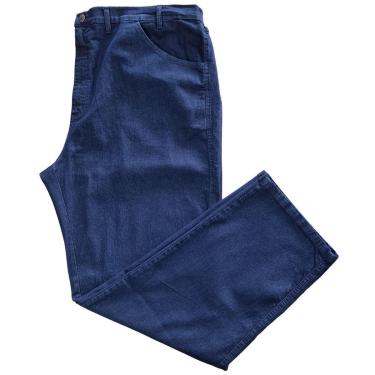 Imagem de Calça Jeans Masculina Premium Tamanho Especial c/ Elastano Cós Meio Elástico Jamer M4773-Masculino
