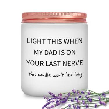 Imagem de Vela LUXHOMY Funny Mom's Last Nerve com aroma de lavanda 200 ml