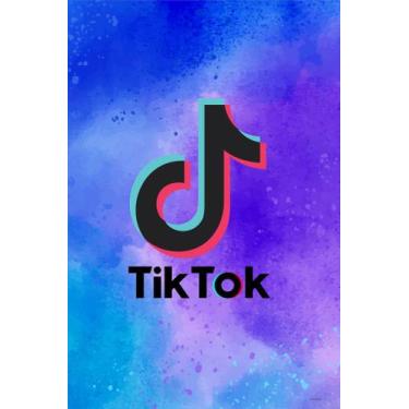 Imagem de Painel Festa Retangular Para Casado 1,5x2,2m Tik Tok mod 3 - Fantasia 