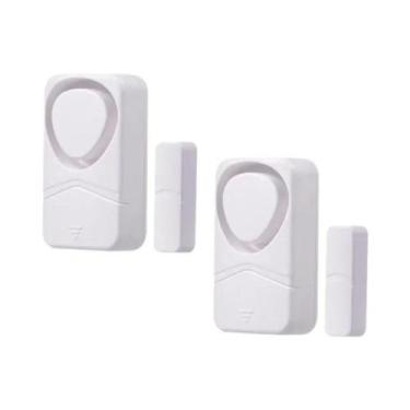 Imagem de Sensor De Alarme Para Porta De Geladeira: Kit Detector De Proteção Con