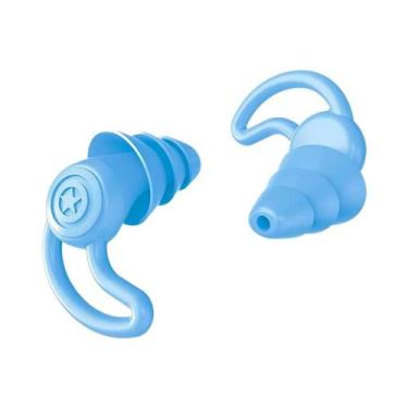 Imagem de Protetores Auriculares De Silicone De 3 Camadas: Isolamento Acústico E