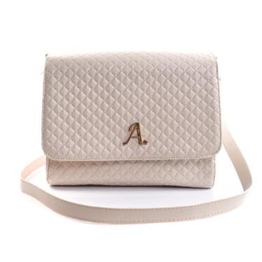 Imagem de Bolsa Feminina Tampinha Compacta Transversal Alça de Ombro Elegante La