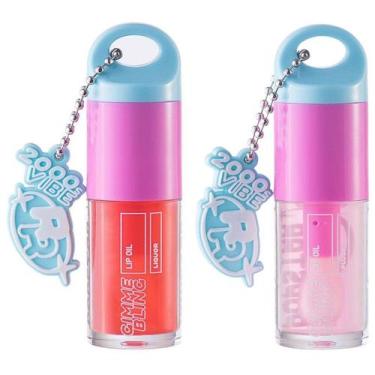 Imagem de Lip Oil Gimme Bling Popstar Ruby Rose Gloss Make HBL6507 Cor*:Liquor
