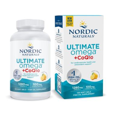 Imagem de Suplemento Nordic Naturals Ultimate Omega + Coq10 120 Soft G-Unissex