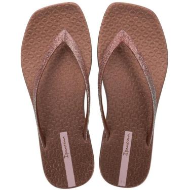 Imagem de Chinelo Feminino Rasteiro Brilho Moderno Edge Shine Ipanema-Feminino