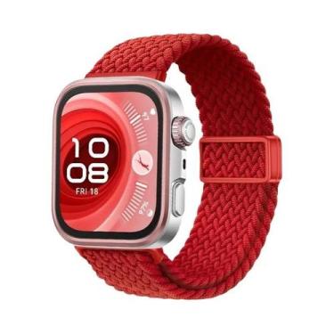 Imagem de Pulseira De Nylon Trançada Ajustável Para Huawei Watch Fit 3/4/4 Pro, 