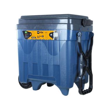 Imagem de Caixa Térmica Ice Box Cooler de 34 Litros Com Rodas NTK Capacidade de 46 Latas-Unissex