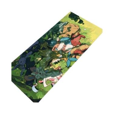 Imagem de Mouse Pad Gamer Eevee Pokémon Anime, Tapete De Mesa Estendido, Tapete 