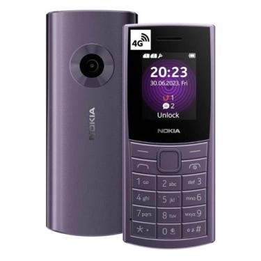 Imagem de Celular Nokia 4G Câmera, Radio FM, MP3, Dual Chip - Roxo