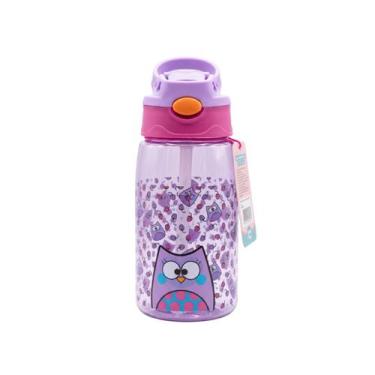 Imagem de Garrafa Infantil 500ml Com Bico e Trava Bubu Lilás Uatt