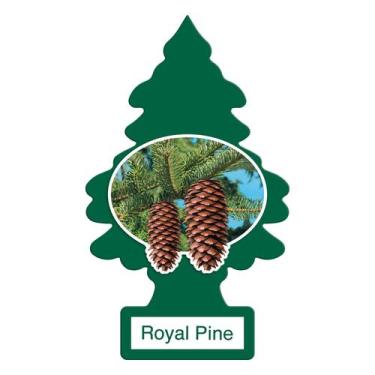 Imagem de Purificador de ar para carro LITTLE TREES Royal Pine, pacote com 12