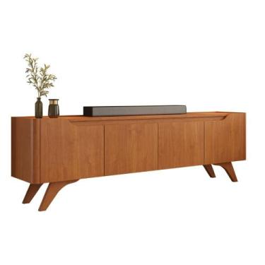 Imagem de Rack para TV 75'' Atenas 4 Portas 1.80m Mavaular COR:NATURALLE, NATURA