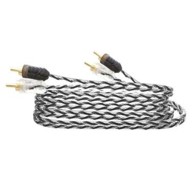 Imagem de Cabo Rca Som Automotivo Taramps 5M Stereo Injetado Modulo
