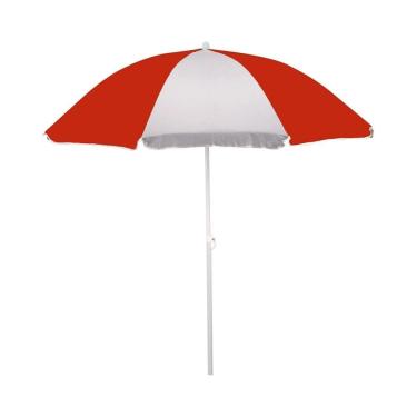 Imagem de Guarda-Sol 1,80m Vermelho e Prata - Mor