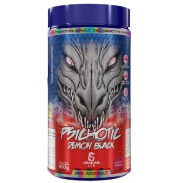 Imagem de Pr-e Treino Psichotic Demon Black 400g Demons Lab-Unissex