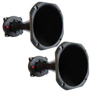 Imagem de Kit 2 Driver Corneta Longa 100 W Rms Hiken Som Profissional