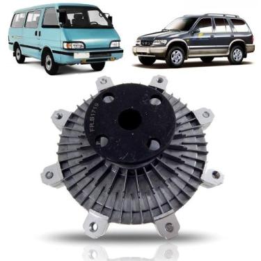 Imagem de Discofan polia viscosa kia besta 2.2 2.7 sportage 2.2 1992 a 1998 - FR