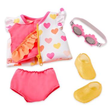 Imagem de Conjunto De Roupa Our Generation Maiô E Acessórios