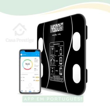 Imagem de Balança Bioimpedância Profissional App Bluetooth Português - Casa Pres