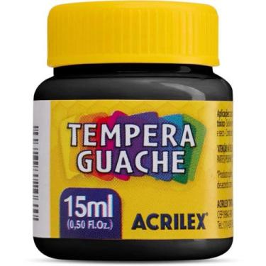 Imagem de Tinta Guache 015ML Preto - Acrilex
