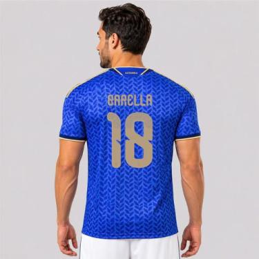 Imagem de Camisa Adidas Itália Home 2026 18 N. Barella, GG