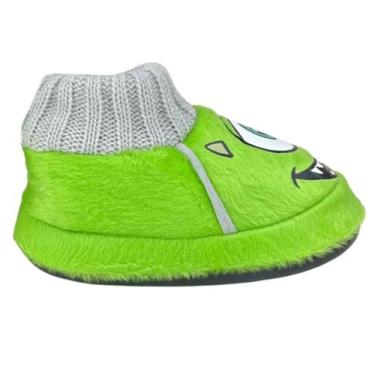 Imagem de Pantufa Infantil Meninos Higloo Disney Mike Wazowski - 7899, Verde, 25