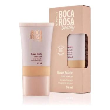 Imagem de Base líquida matte boca rosa beauty by payot 30ml alta cobertura tom 2