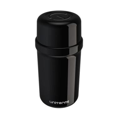 Imagem de Garrafa Térmica Fano 400ml Rosca Unitermi - Preto, Preto